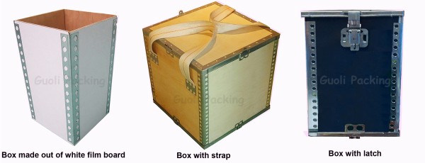 box with strap and latches for small tool box